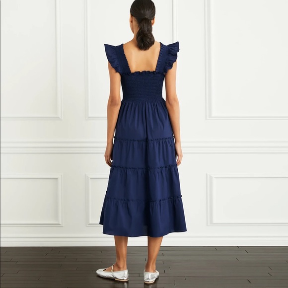Hill House - The Ellie Nap Dress (Navy) - Picture 2 of 2